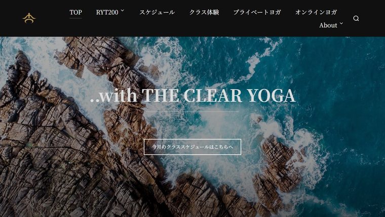 ..with THE CLEAR YOGAの公式サイト